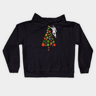 Space Christmas Kids Hoodie